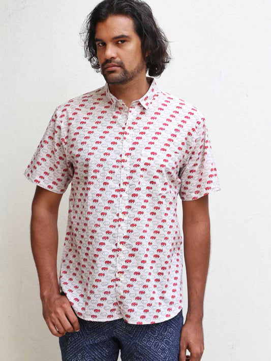 OINKSTONS in red-black (half sleeves)
