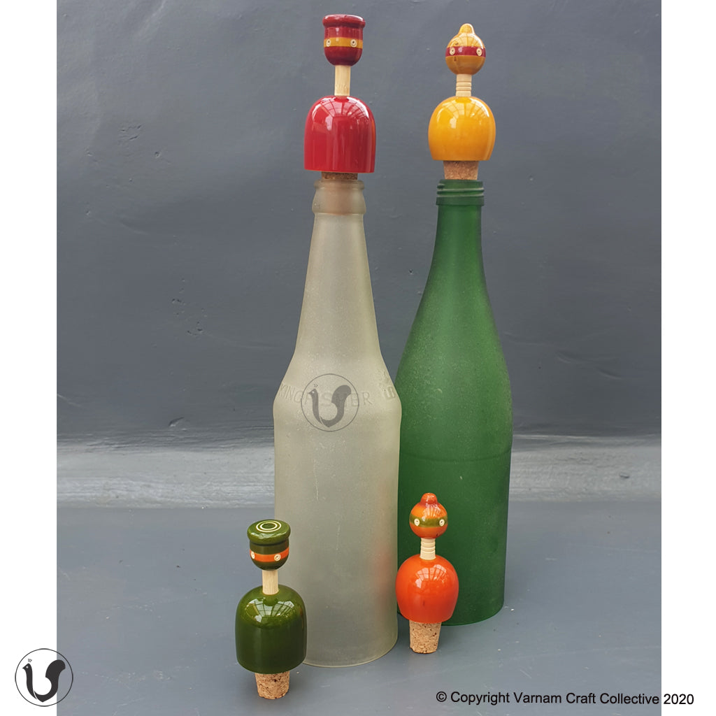 the TOPIWALAS bottle stopper set (pair)