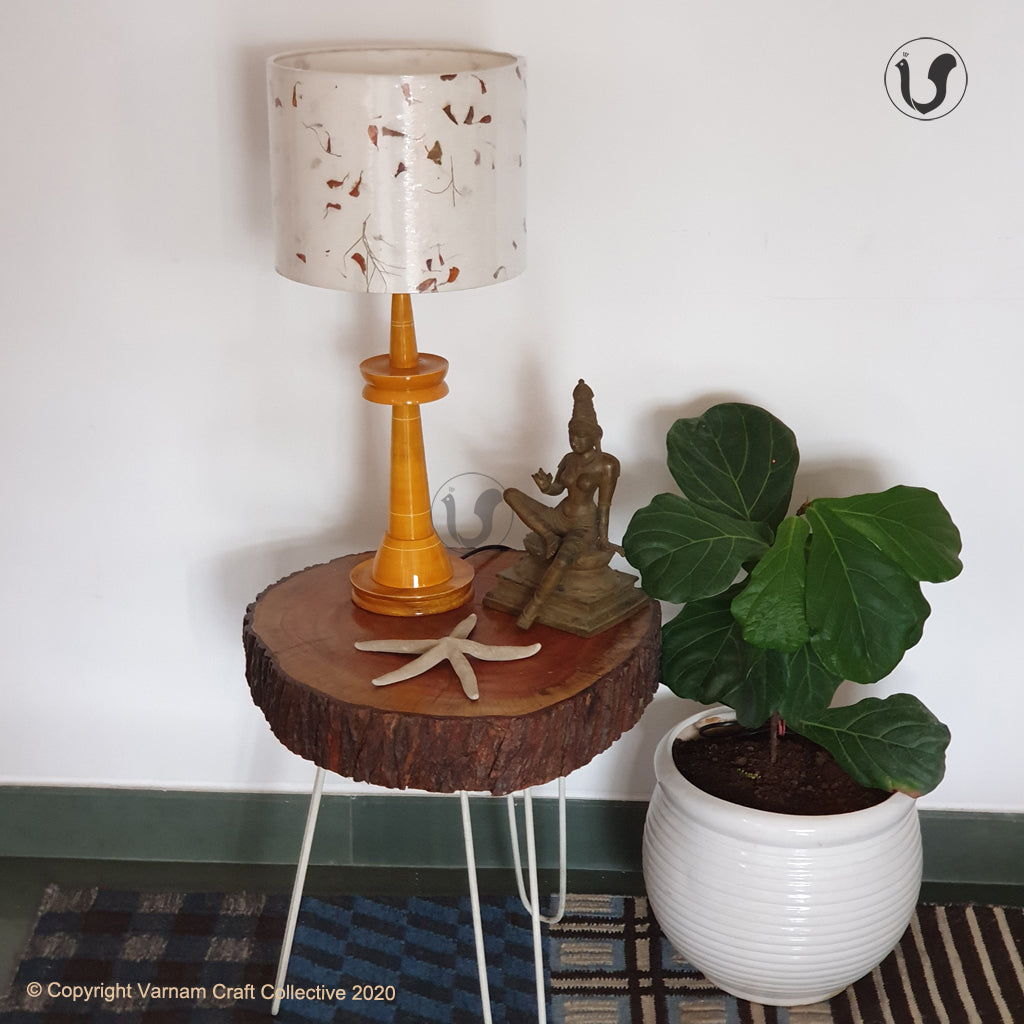 VILLAKKU Base ~ 10" MARIGOLD DRUM