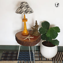 Load image into Gallery viewer, VILLAKKU BASE Red ~ Grey Checks Ikat cone