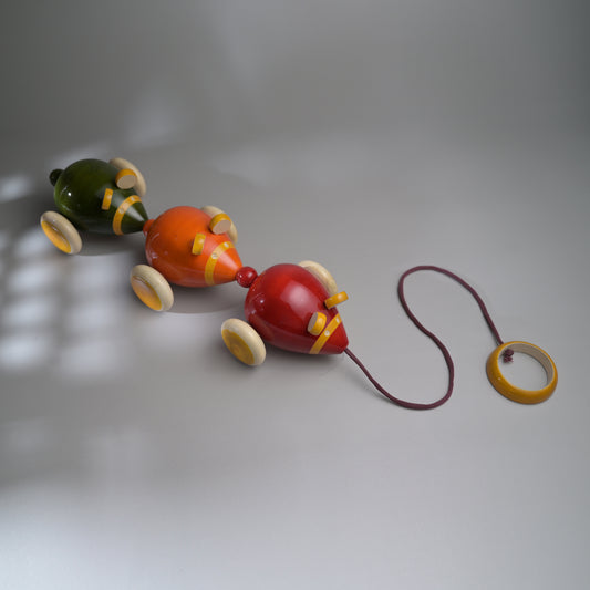 3 BLIND MICE pull toy