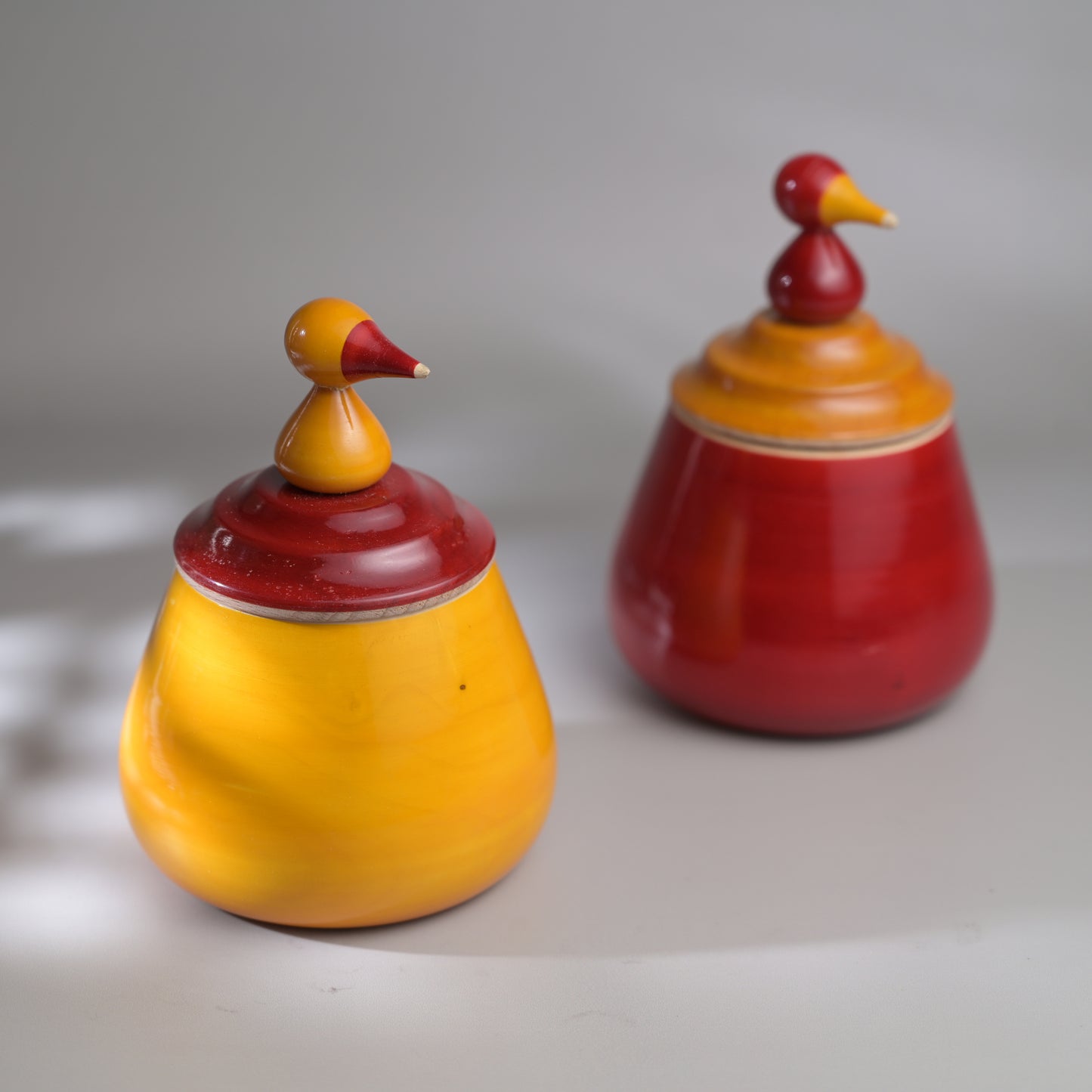 KURUVI knick-knack boxes (pair)