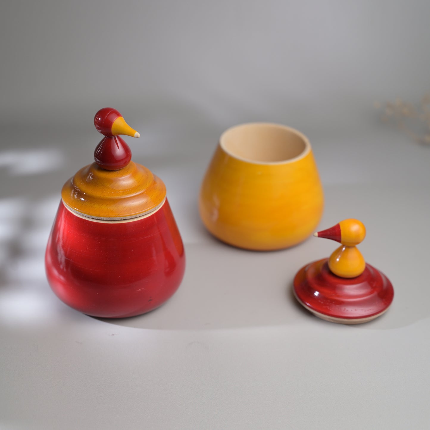 KURUVI knick-knack boxes (pair)