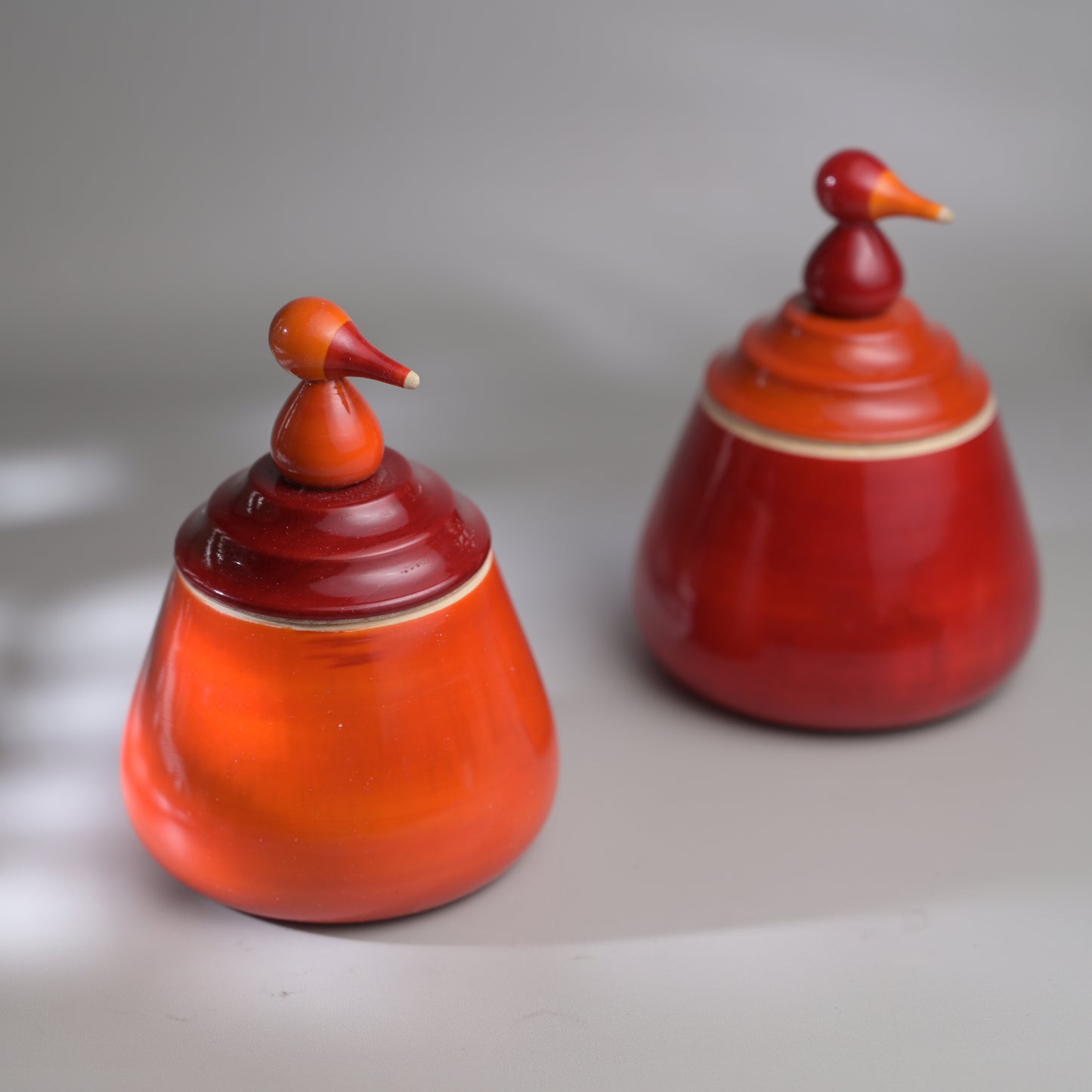 KURUVI knick-knack boxes (pair)