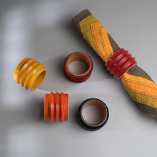 Load image into Gallery viewer, ZIGZAG napking rings (set of 5)
