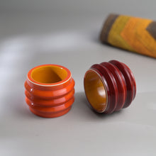 Load image into Gallery viewer, ZIGZAG napking rings (set of 5)
