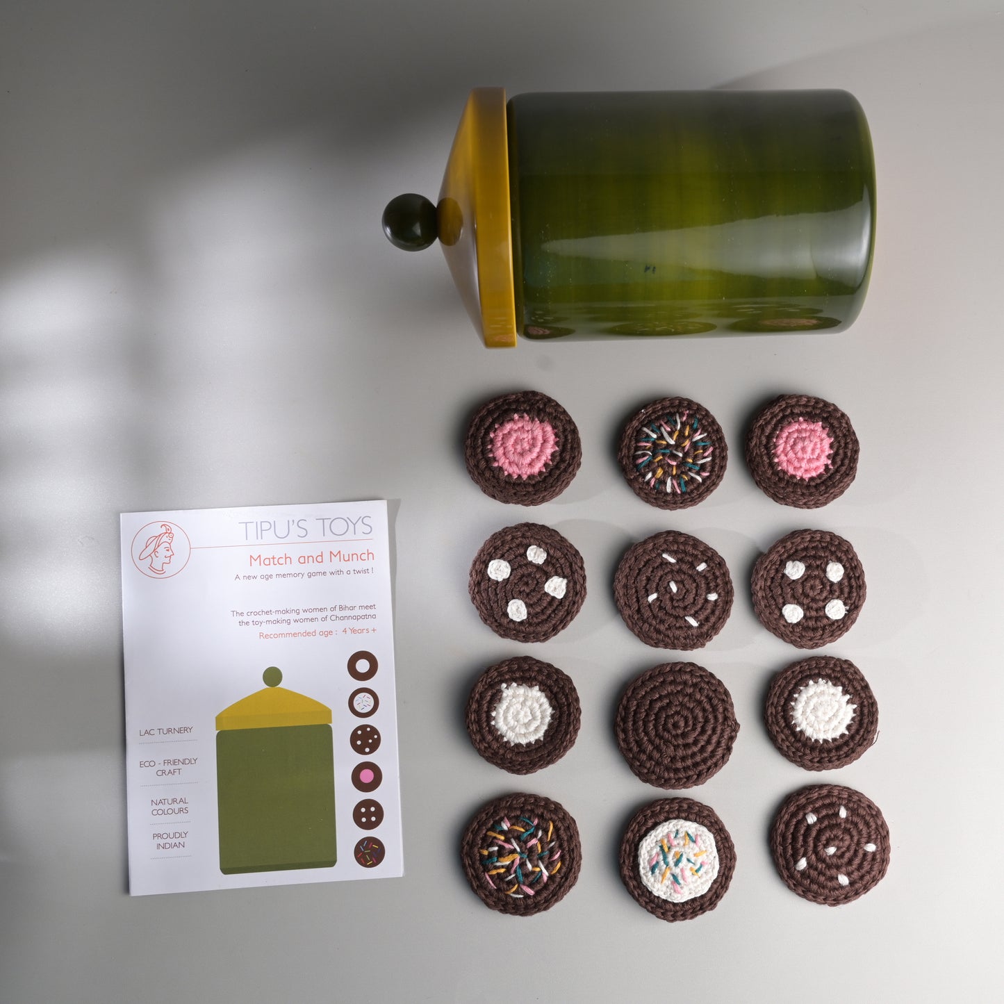 MATCH AND MUNCH (memory game)