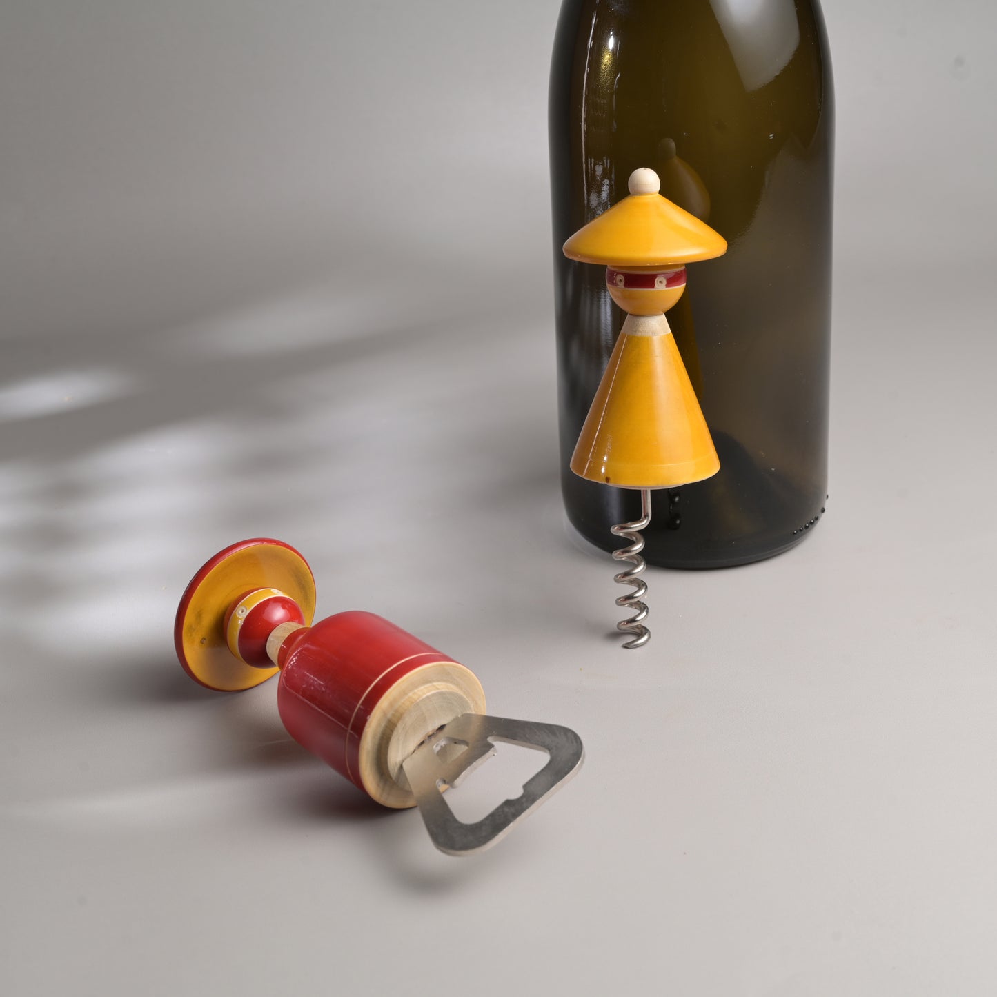 the MADHATTERS bottle-cork opener set (pair)