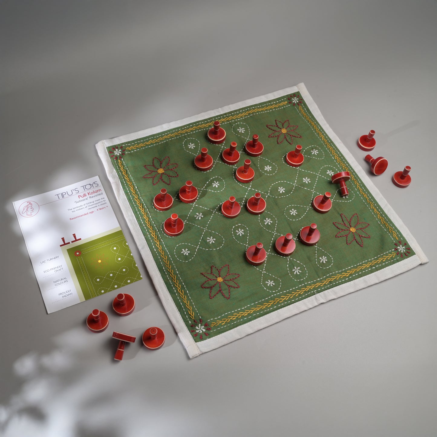 PULLI KOLAM (SOLITAIRE)