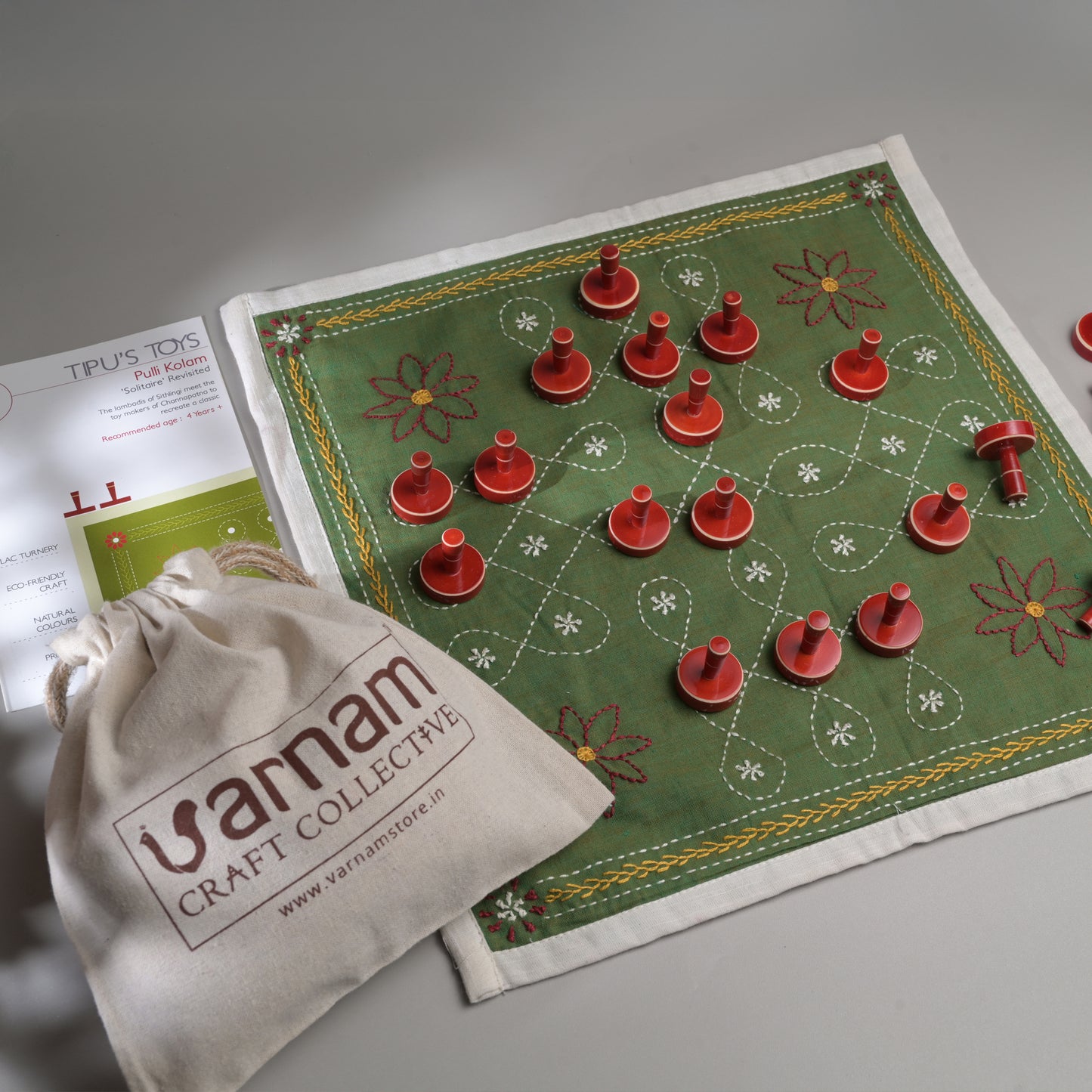 PULLI KOLAM (SOLITAIRE)