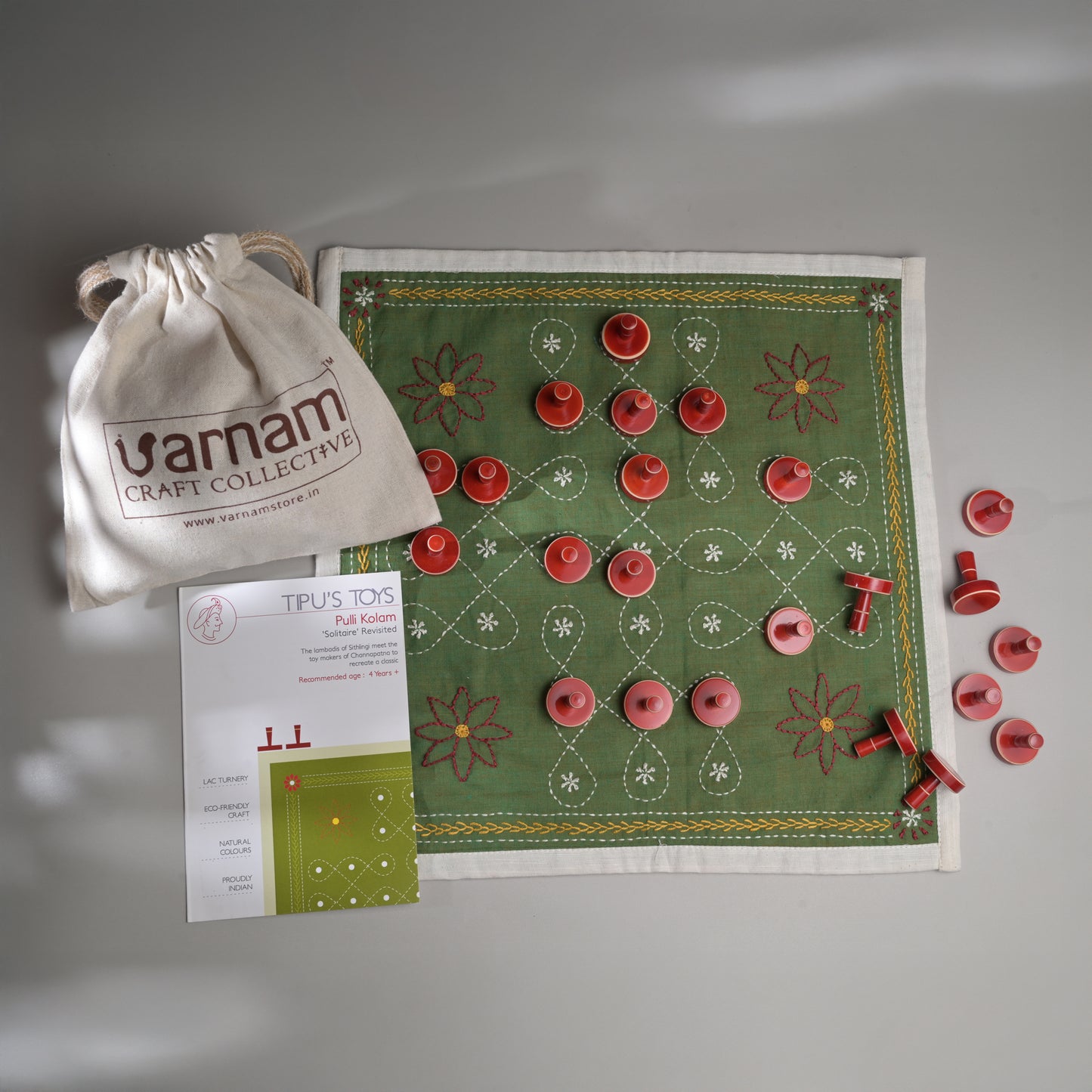 PULLI KOLAM (SOLITAIRE)