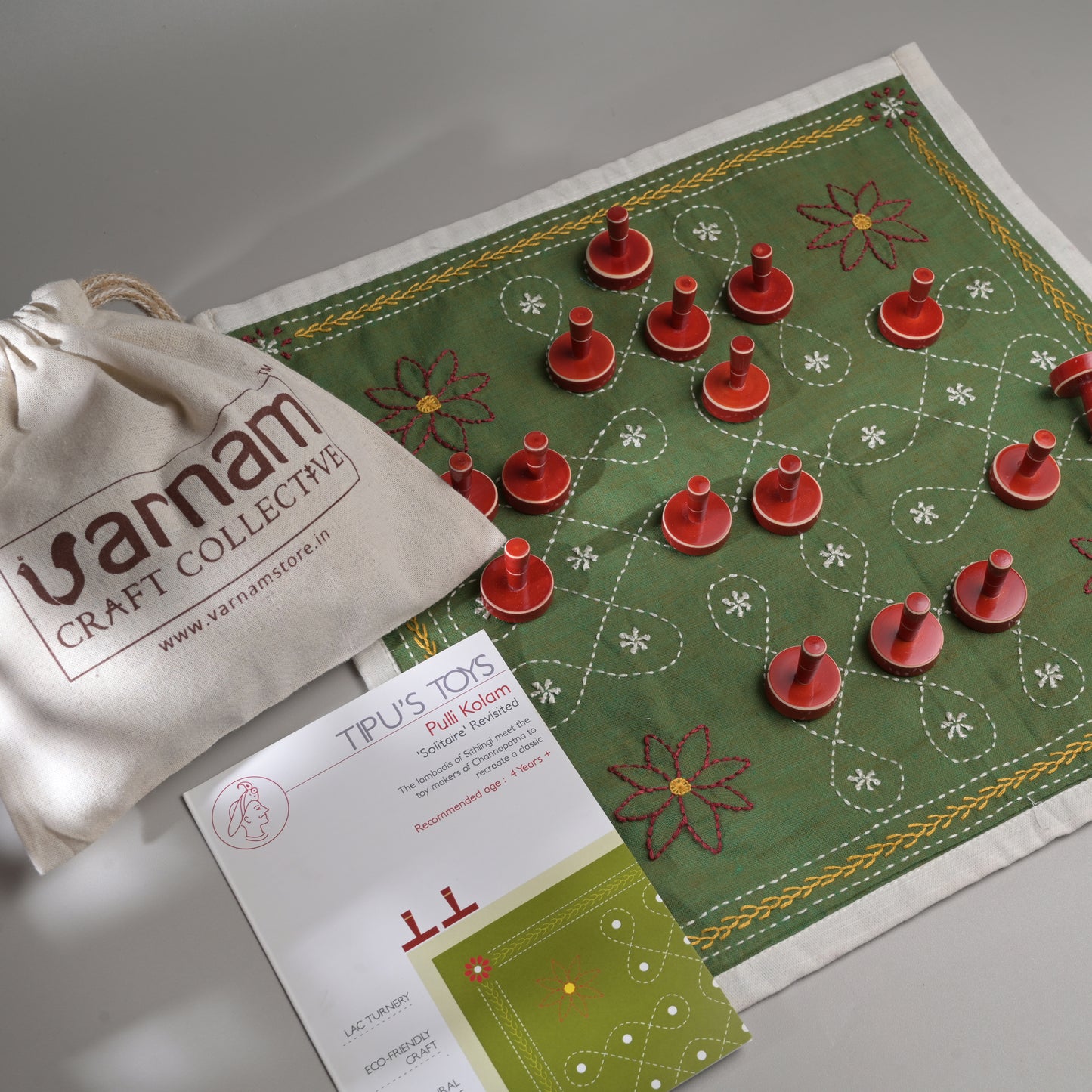 PULLI KOLAM (SOLITAIRE)