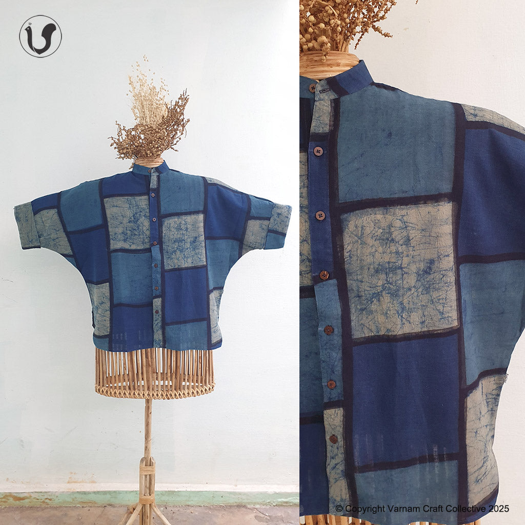 BLUE WINDOWS ~ KAFTAN SHIRTS