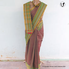 Load image into Gallery viewer, CHETTINAD ~ brown n green
