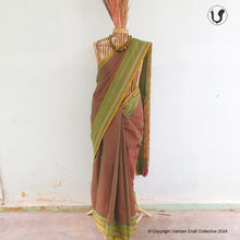 Load image into Gallery viewer, CHETTINAD ~ brown n green
