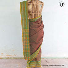 Load image into Gallery viewer, CHETTINAD ~ brown n green
