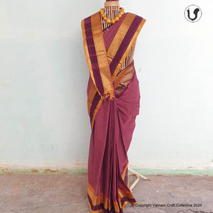 CHETTINAD ~ pink maroon