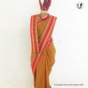 CHETTINAD CHECKS ~ mustard red