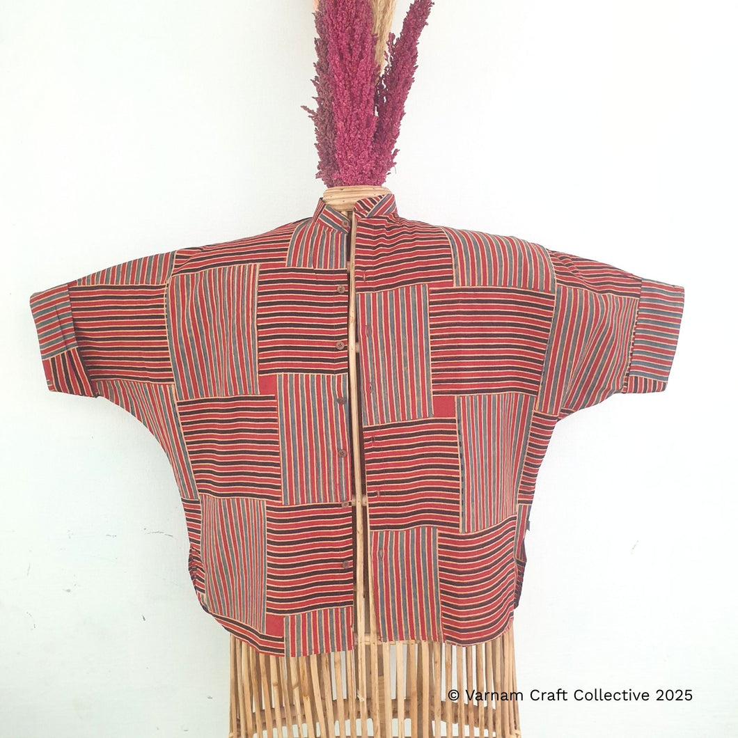 CRISS CROSS - KAFTAN ANTI FIT (reds)