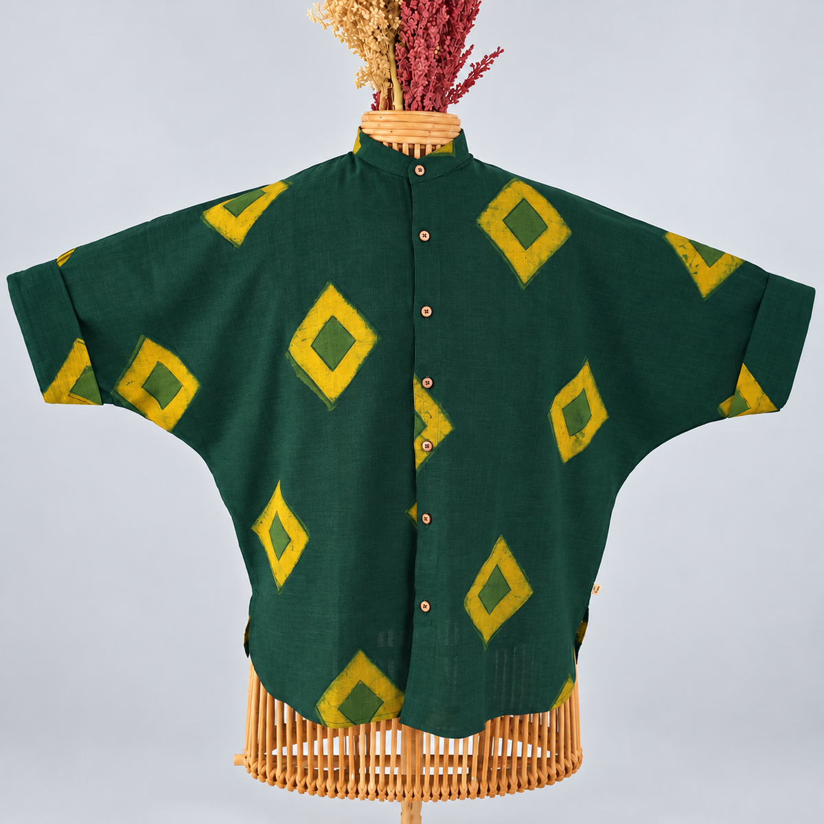 RHOMBUS IN GREEN ANTI-FIT