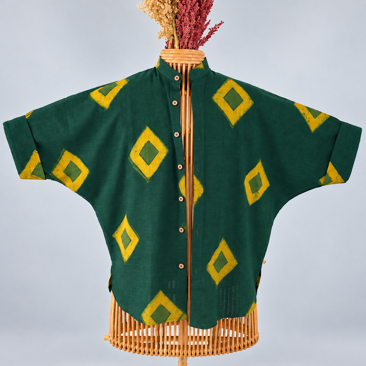 RHOMBUS IN GREEN ANTI-FIT