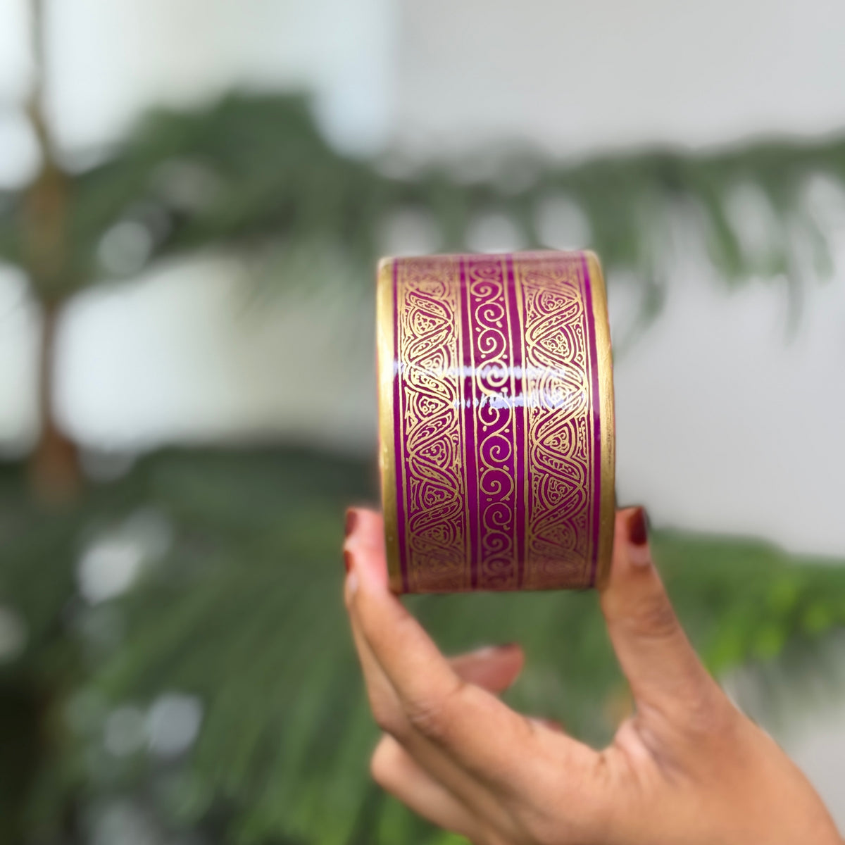 NAQQASHI DVITIYA THICK Magenta Gold/2.4
