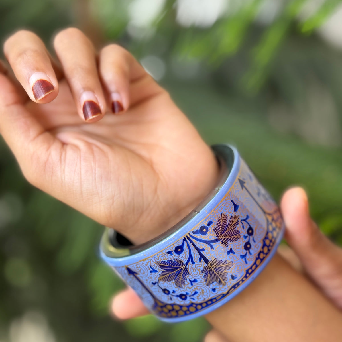 NAQQASHI DVITIYA THIN BLUE GOLD /2.4