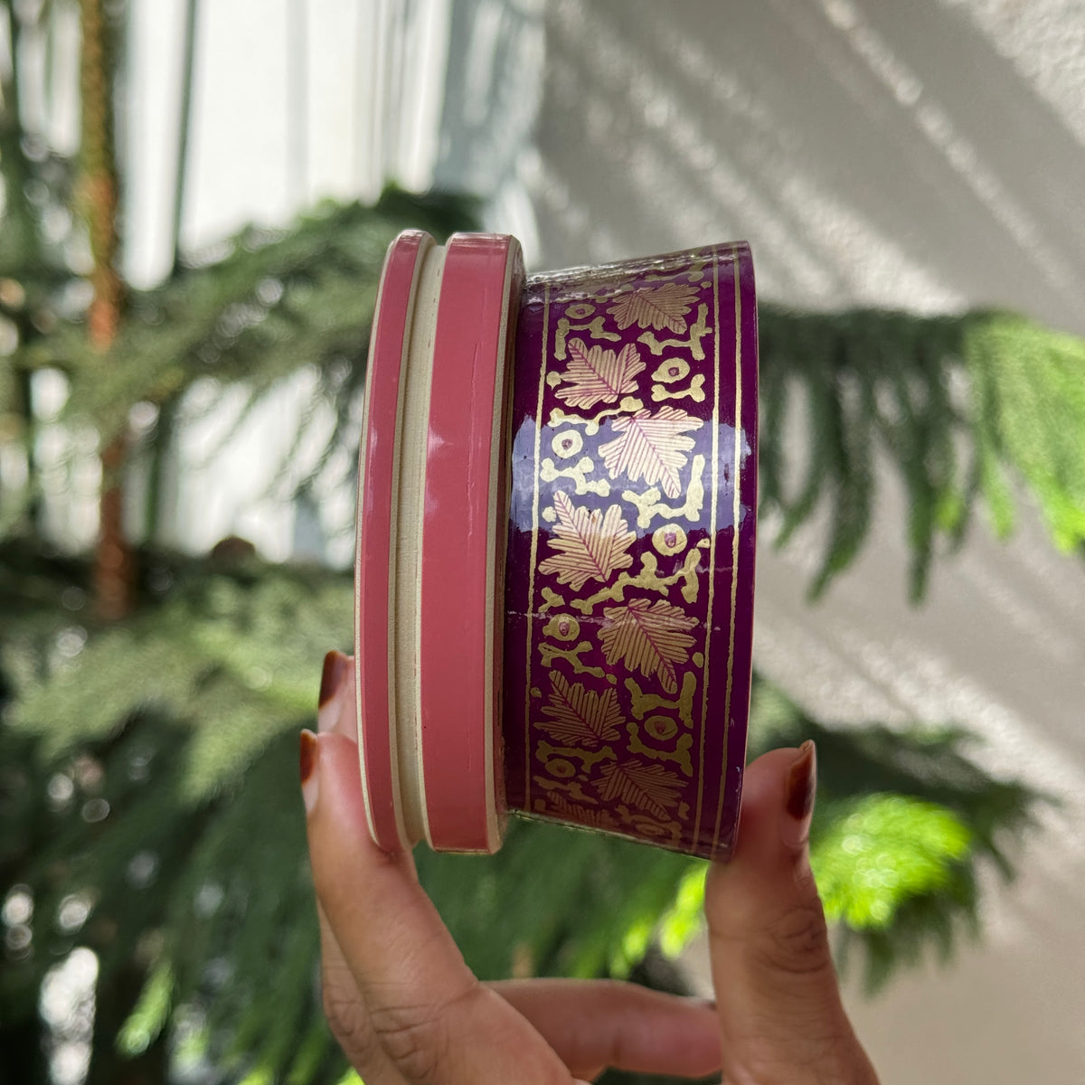 MALHAR NAQQASHI PINK PURPLE CHINA 2.6