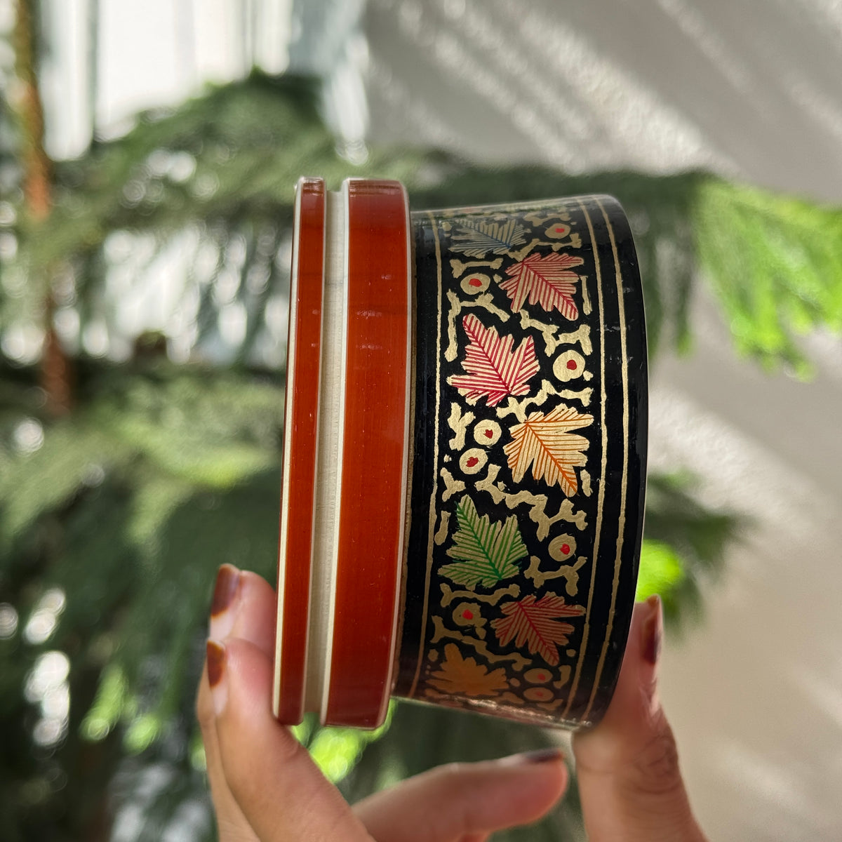 MALHAR NAQQASHI RED BLACK CHINAR 2.6