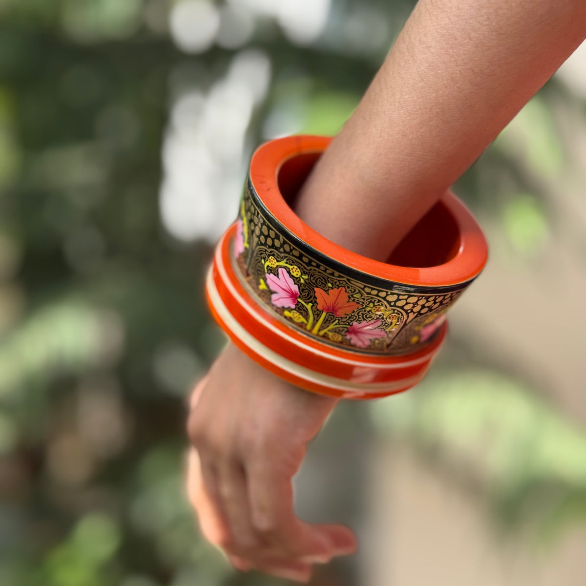 MALHAR NAQQASHI ORANGE BLACK GOLD 2.6
