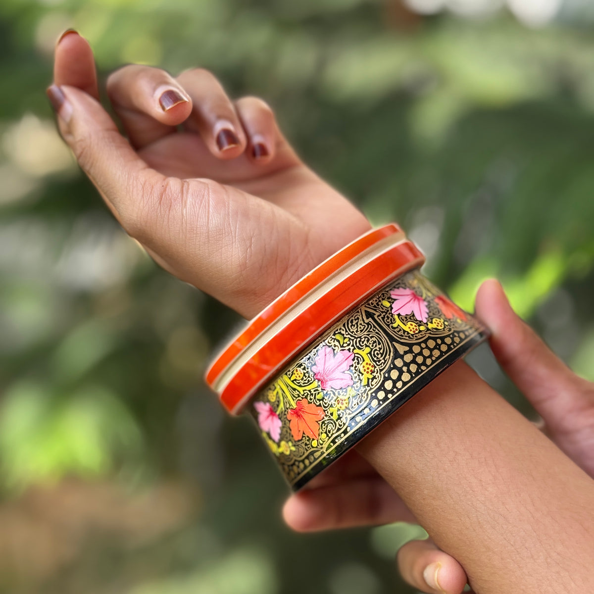 MALHAR NAQQASHI ORANGE BLACK GOLD 2.6