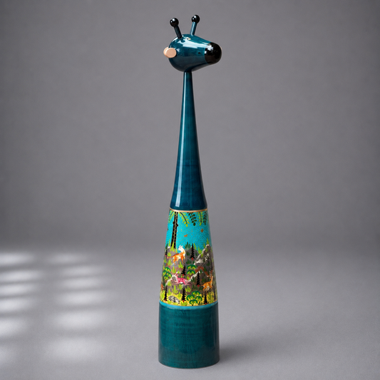 NECKLES NAQQASHI FORREST LIGHT BLUE LARGE
