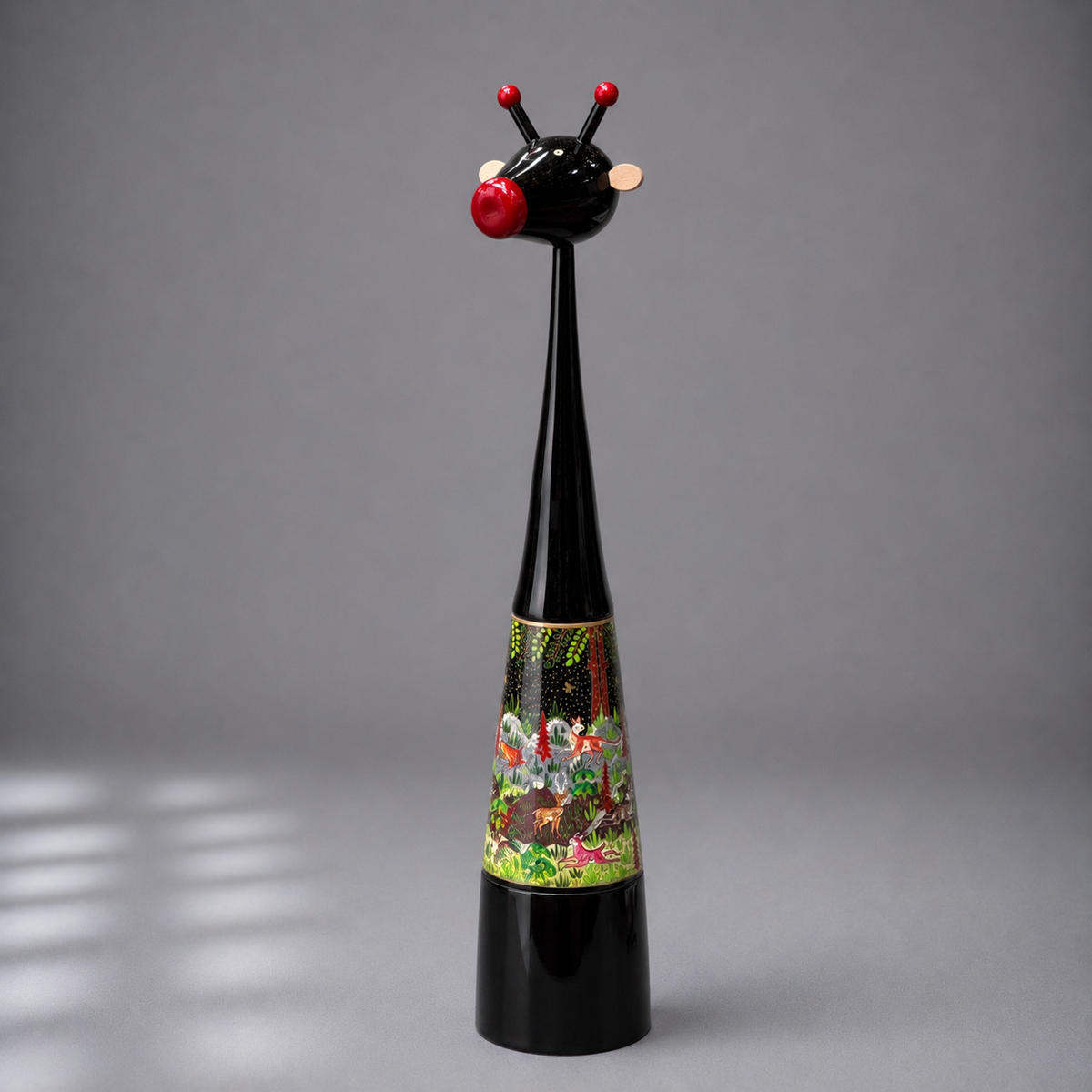 NECKLES NAQQASHI FORREST BLACK RED LARGE