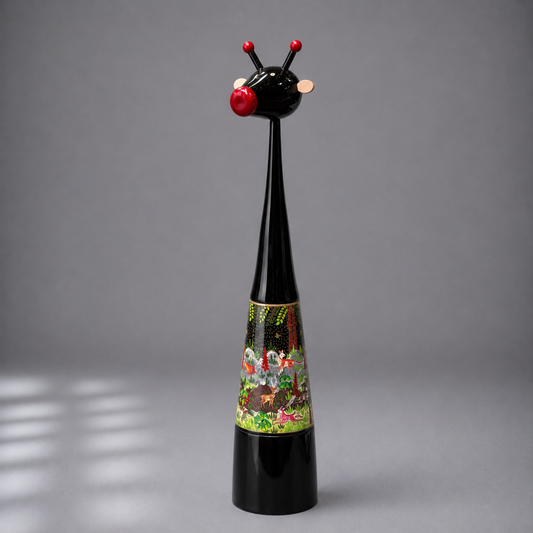 NECKLES NAQQASHI FORREST BLACK RED LARGE