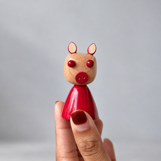 RED OINKSTON D MAGNET