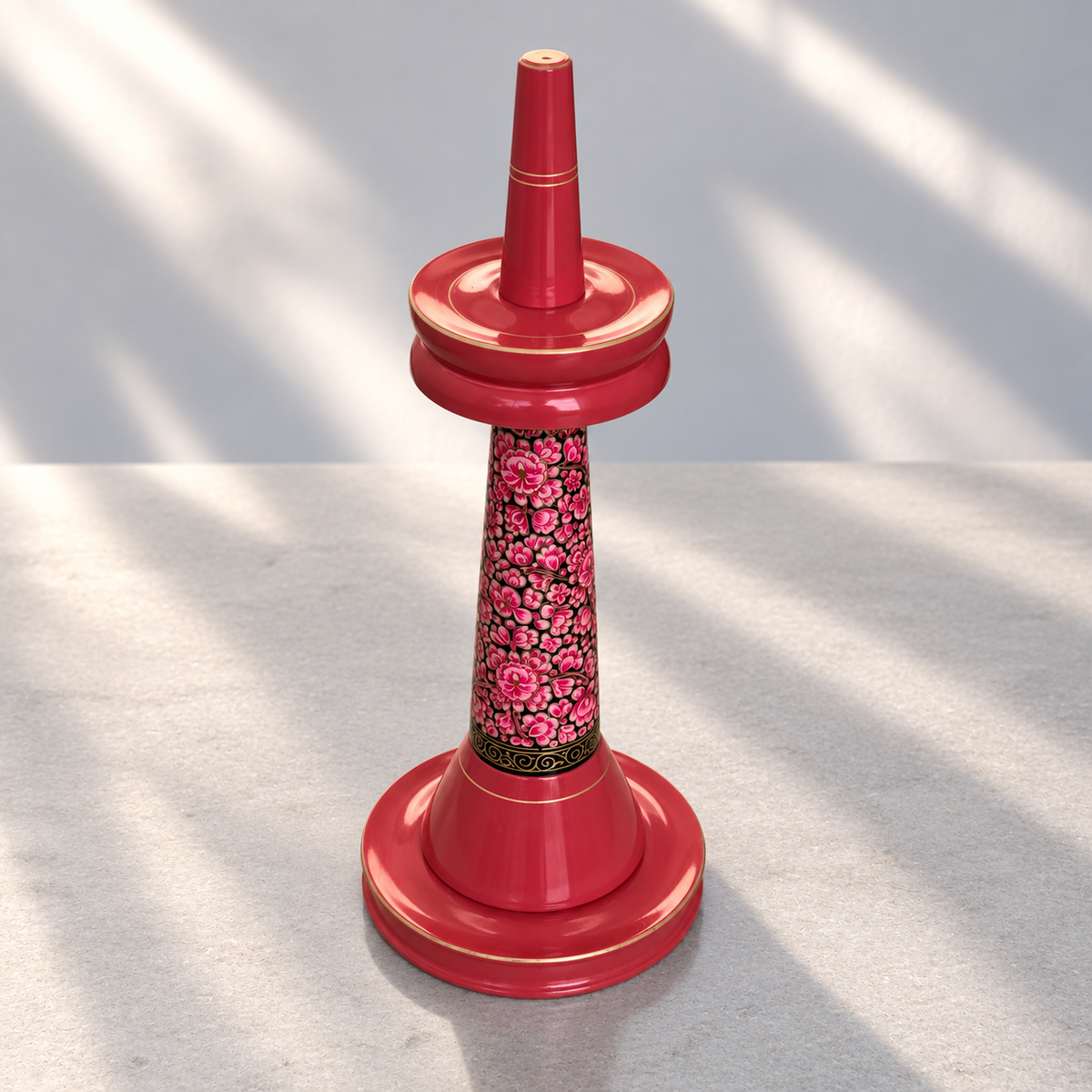NAQQASHI VILLAKKU PINK FLORALS