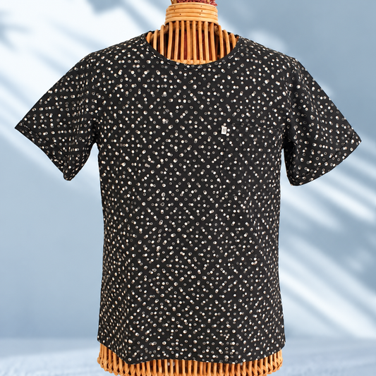 BLACK DOTTED JIBBA