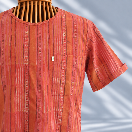 CORAL STRIPES JIBBA