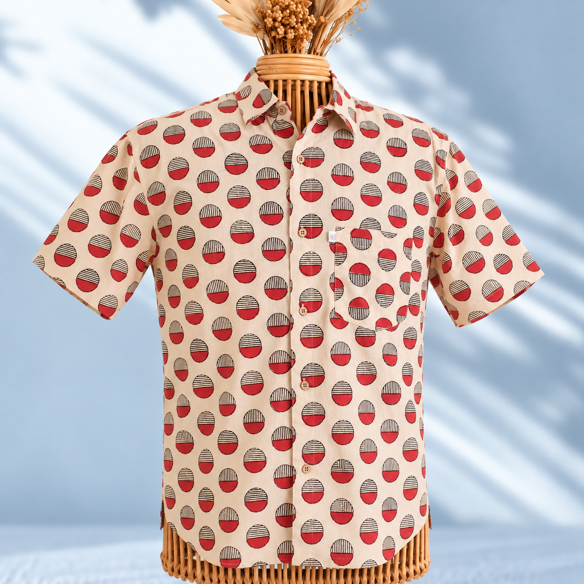HALF MOON RED (Half Sleeves)