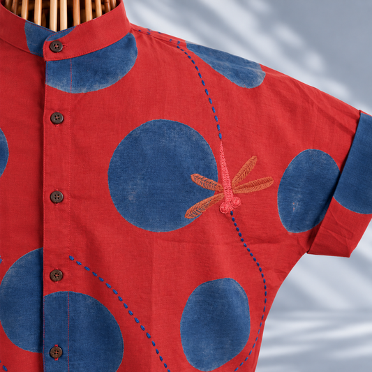 ZIPPY DRAGONFLY POLKAS AF Red Blue