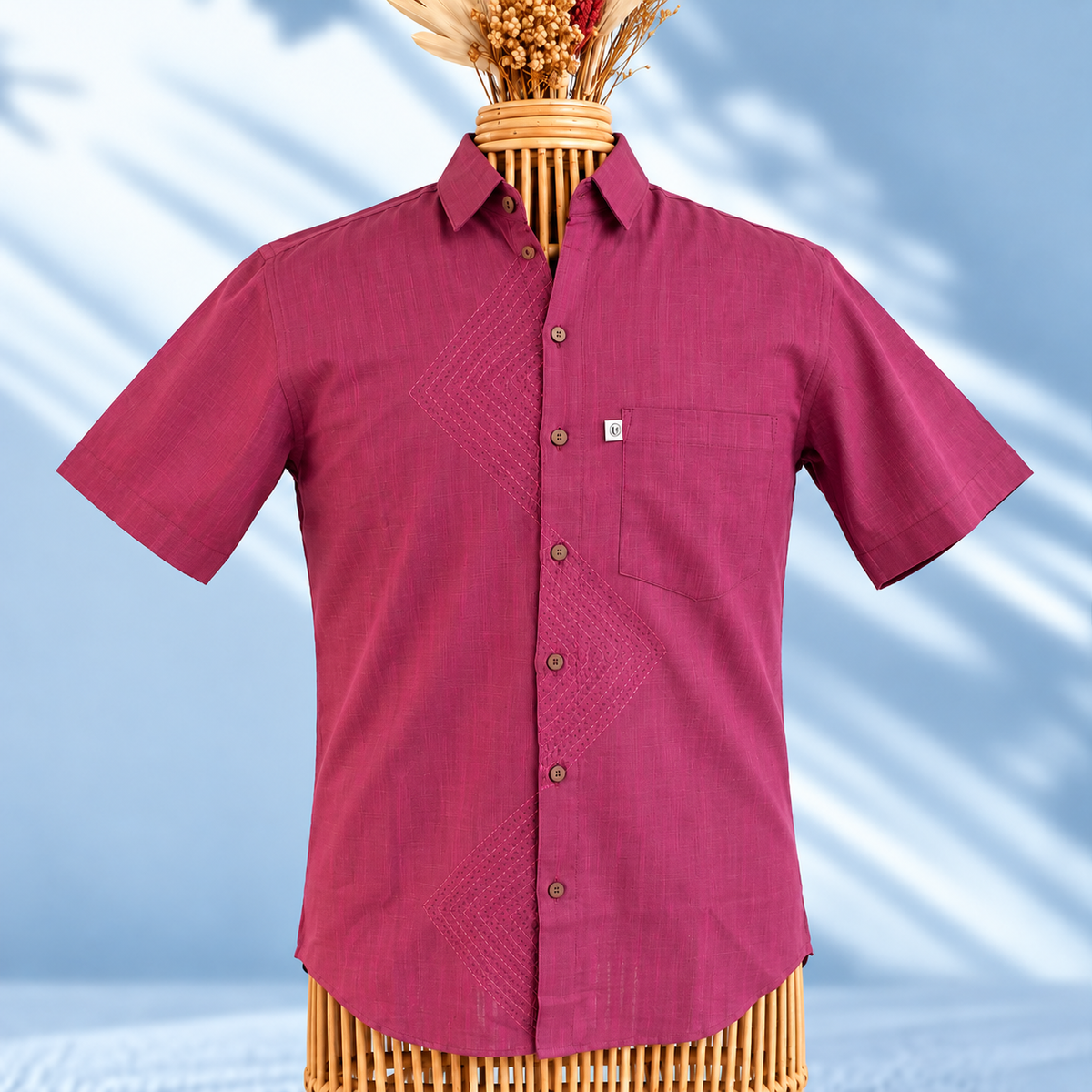 ZIGZAG LAMBADI (Half Sleeves) FUSCHIA