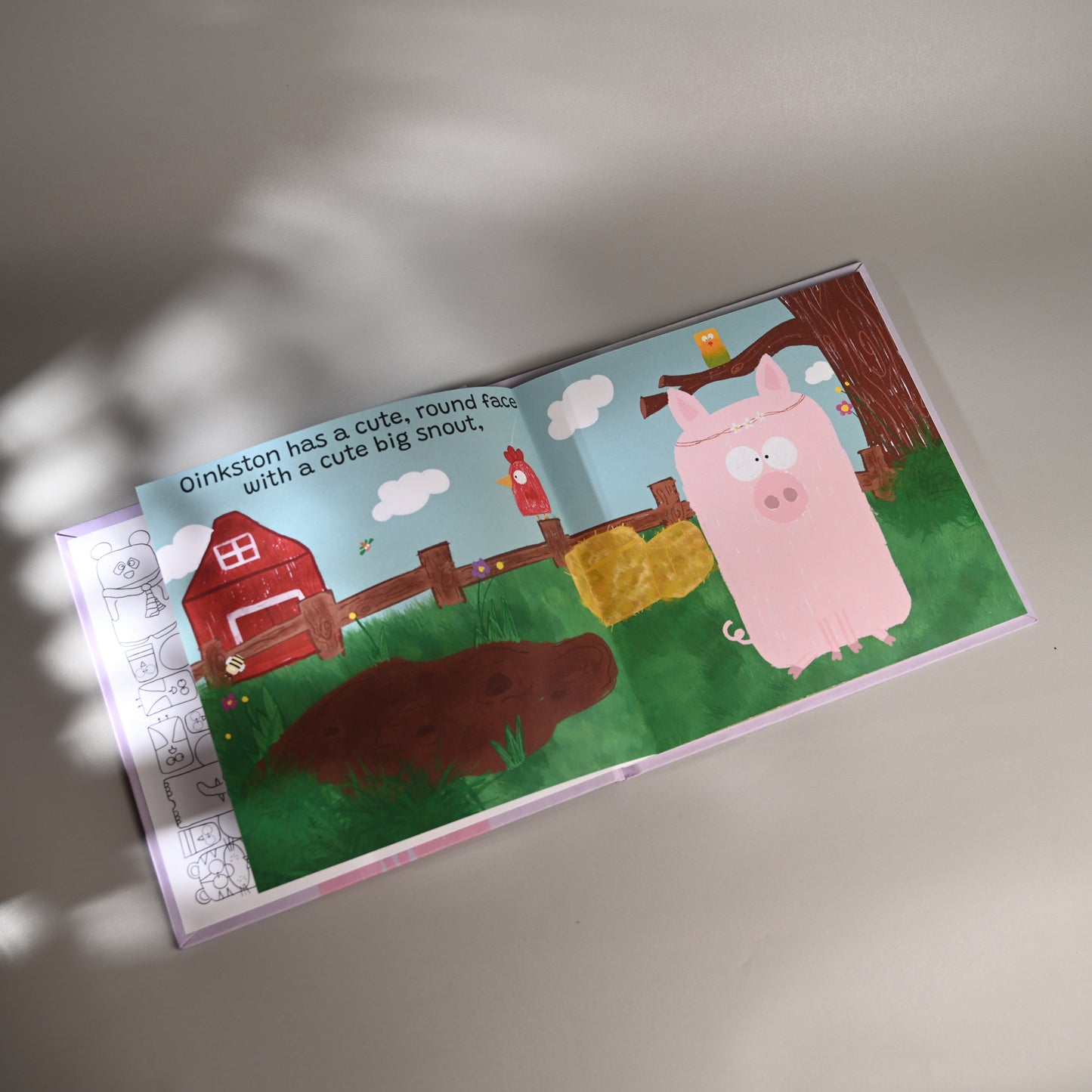 the OINKSTON STORYBOOK