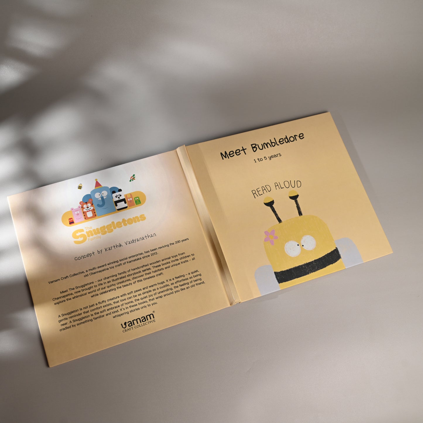 the BUMBLEDORE STORYBOOK