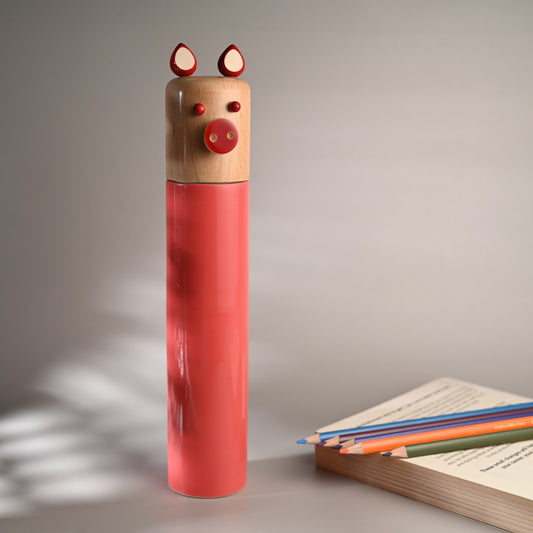 PINK OINKSTON pencil box