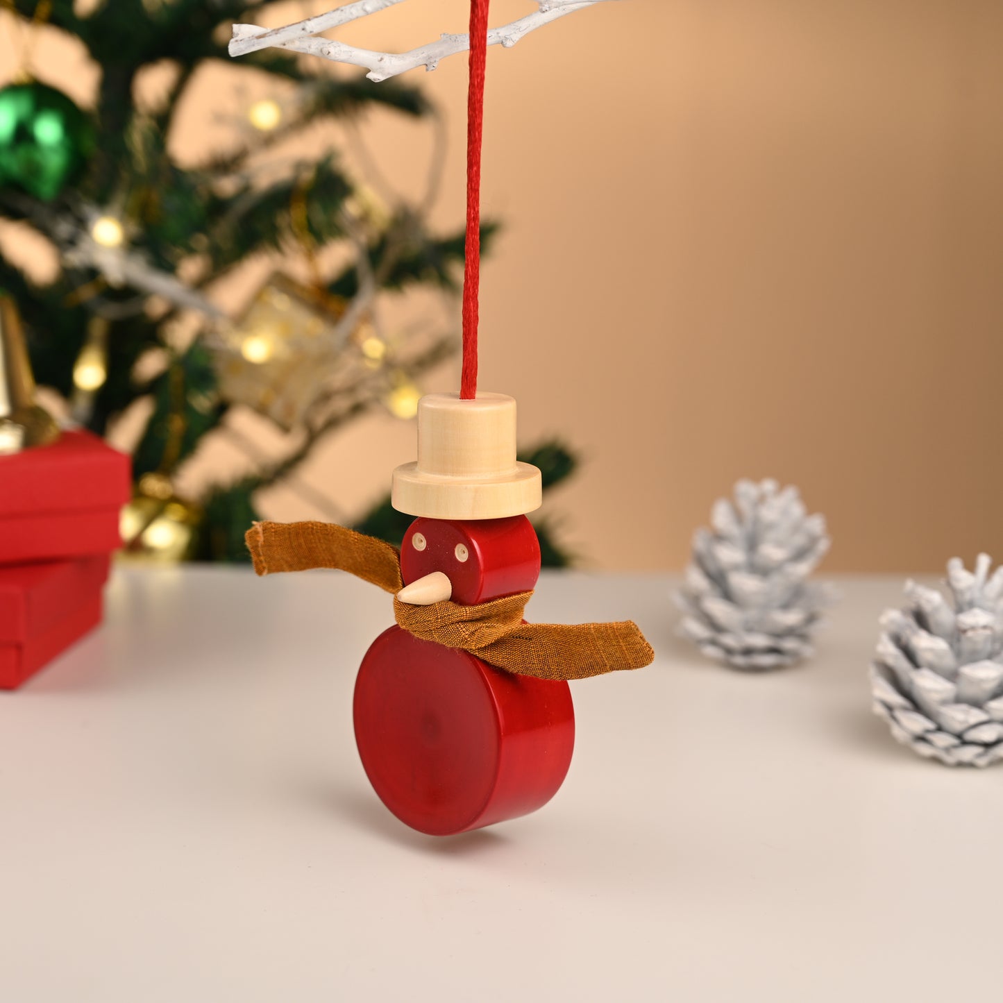 FLAKY SNOWMAN HANGERS (single)