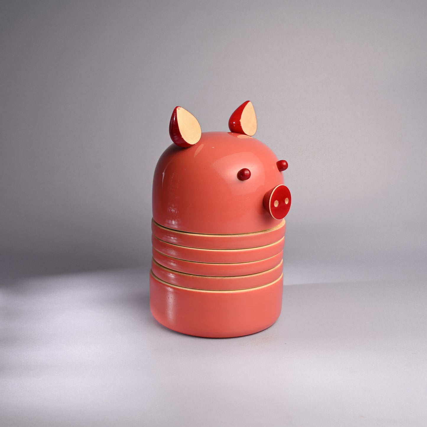 OINKSTON PINK COASTER