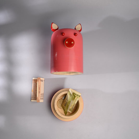 OINKSTON PINK MONEY BANK