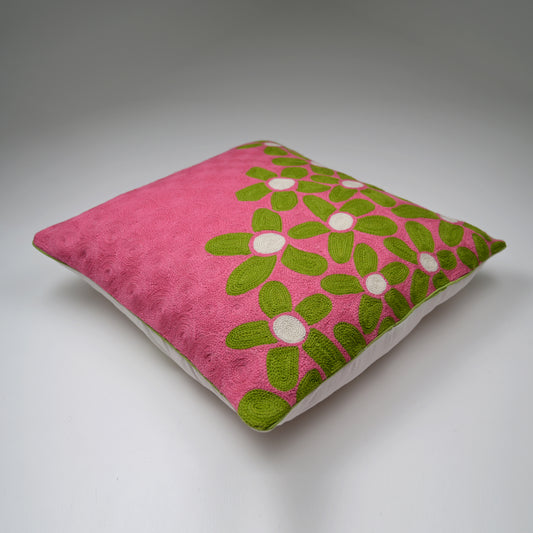 Woolsworth florals Crewel