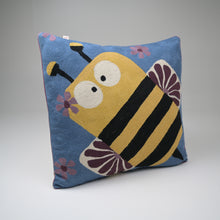 Load image into Gallery viewer, Bumbledore Crewel Cushion

