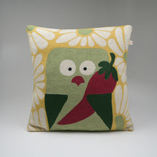 Load image into Gallery viewer, Nibbles Crewel Cushion
